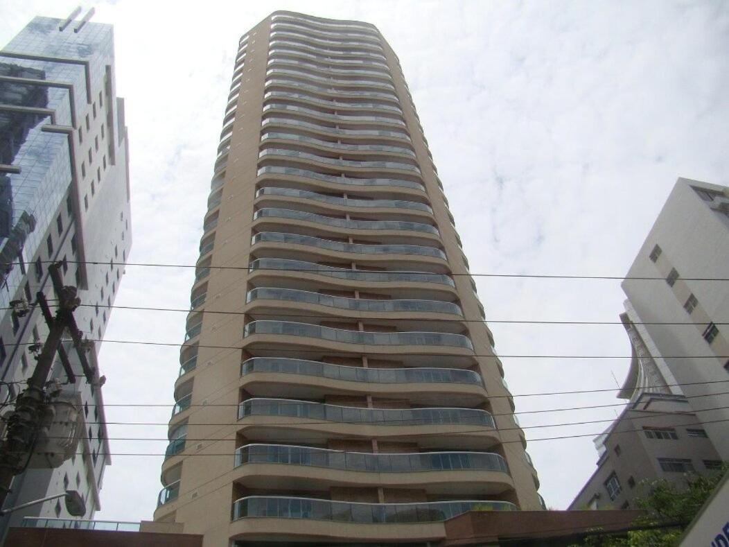 Estanconfor Praia Santos Ac Garagem Sacada Fechada Exterior foto