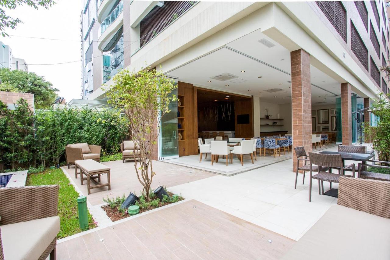 Estanconfor Praia Santos Ac Garagem Sacada Fechada Exterior foto